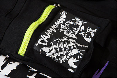 Pantalones Harem Estilo Urban con Estampado de Bolsillo - Image 27