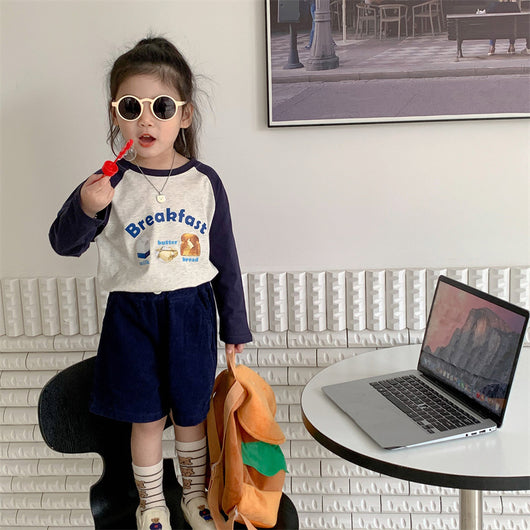 Playera Infantil de Manga Larga con Estampado de Dibujos Animados - Image 14