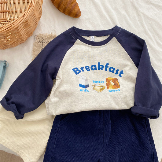 Playera Infantil de Manga Larga con Estampado de Dibujos Animados - Image 18