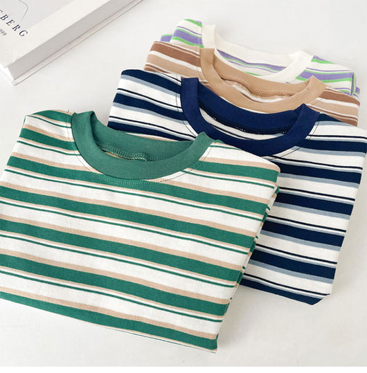 Playera Infantil a Rayas Estilo Vintage - Image 10