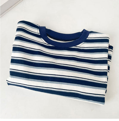 Playera Infantil a Rayas Estilo Vintage - Image 16