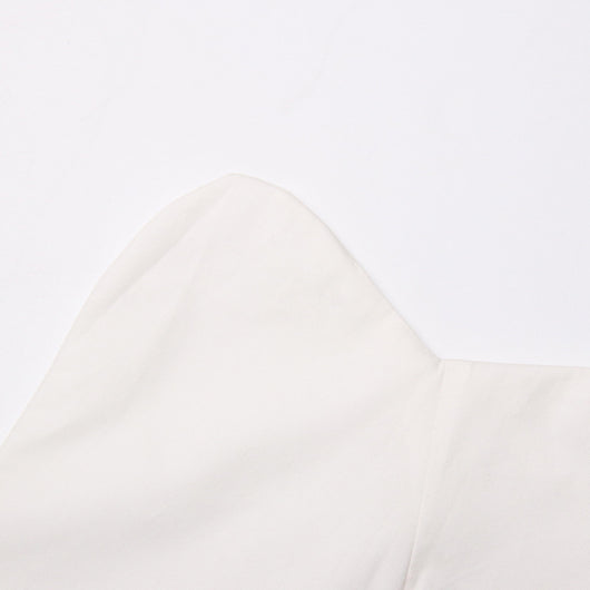 Blusa Sin Mangas Corta de Color Sólido - Estilo Moderno y Versátil - Image 16