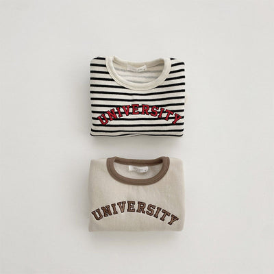 Camiseta Infantil de Rayas con Manga Larga - Image 10