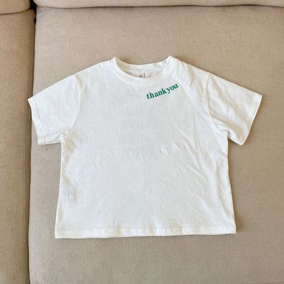 Camiseta Infantil Cuello Redondo con Estampado de Letras - Image 10