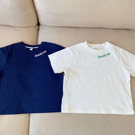 Camiseta Infantil Cuello Redondo con Estampado de Letras - Image 19