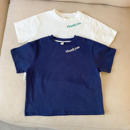 Camiseta Infantil Cuello Redondo con Estampado de Letras - Image 21