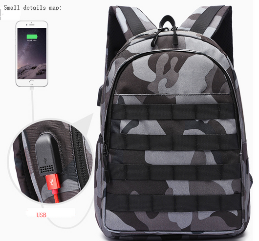 Mochila Táctica con Puerto USB Integrado - Image 9