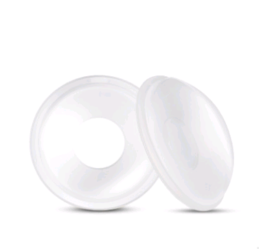Discos Recolectores de Leche Materna de Silicona Reutilizable - Almohadillas Absorbentes Transpirables