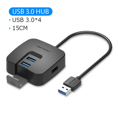 Divisor USB 3.0 Extensor Múltiple - 1 a 4 Puertos - Image 4