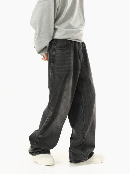 Jeans Rectos Anchos Retro para Hombre - Image 7