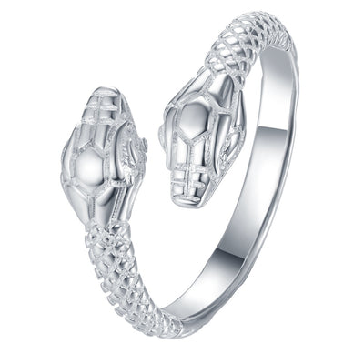 Anillo de Cabeza de Serpiente