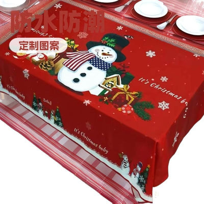 Mantel Navideño Impermeable para Mesas Decorativas - Image 3