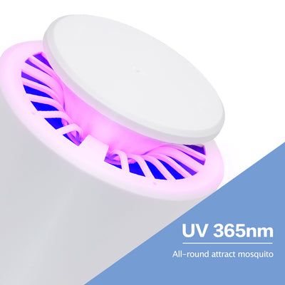 Lámpara Mata Mosquitos UV LED con Trampa Eléctrica - Repelente de Insectos - Image 3