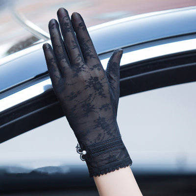 Guantes Femeninos de Seda de Hielo con Protección UV - Image 11