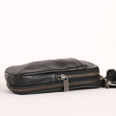 Bolsa de Cuero Cruzada para Hombre - Estilo Oblicuo - Image 16