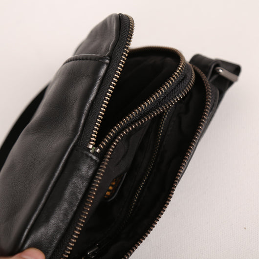 Bolsa de Cuero Cruzada para Hombre - Estilo Oblicuo - Image 19