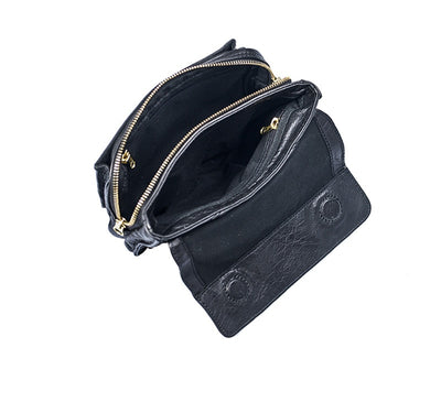 Bolsa de Pecho Multifuncional en Cuero para Hombre - Image 8