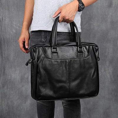 Maletín de Cuero Portátil para Hombre - Estilo Ejecutivo - Image 10