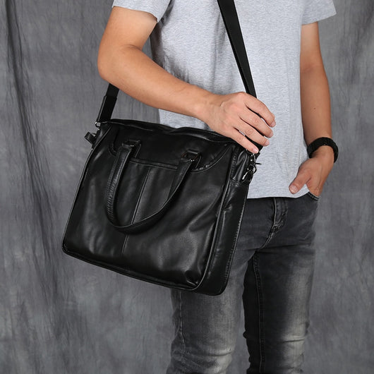 Maletín de Cuero Portátil para Hombre - Estilo Ejecutivo - Image 11