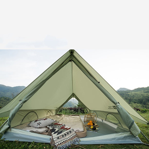 Tienda de Campaña Familiar Lujo Cotton Grande - Confort Premium para Aventuras al Aire Libre