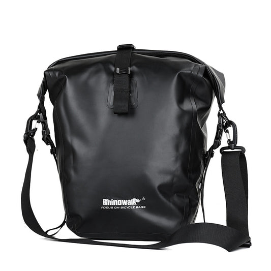 Juego de Alforjas Impermeables para Bicicleta - Canasta Delantera y Mochila Trasera