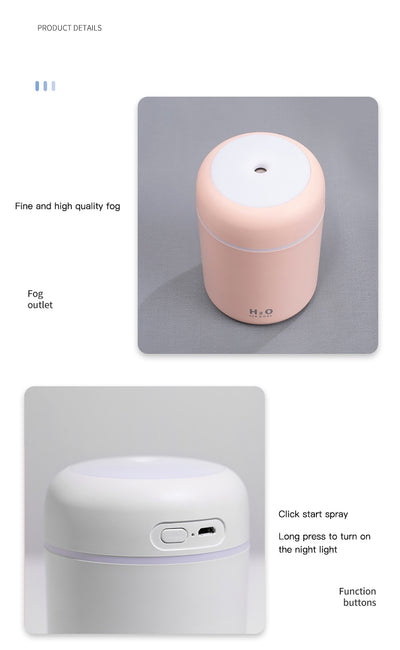 White cylindrical cotton wick, likely a replacement part for a humidifier or aroma diffuser. - Image 51