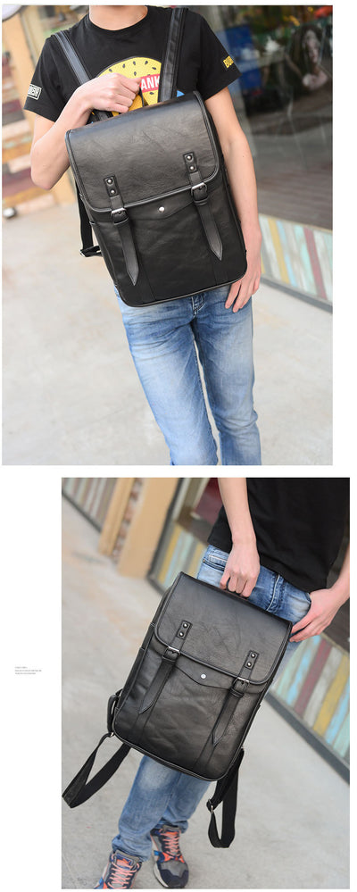 Mochila de Viaje para Hombre Estilo Retro con Gran Capacidad - Image 7