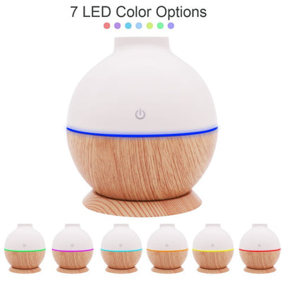 Humidificador Silencioso de Escritorio con Diseño Veta de Madera - Image 8