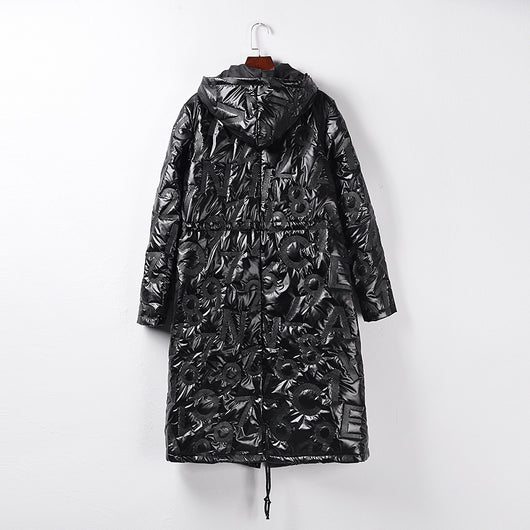 Abrigo Acolchado de Algodón Cálido y Moderno para Invierno - Image 9