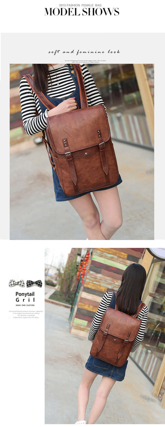 Mochila de Viaje para Hombre Estilo Retro con Gran Capacidad - Image 6