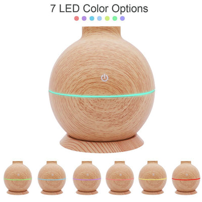 Humidificador Silencioso de Escritorio con Diseño Veta de Madera - Image 7
