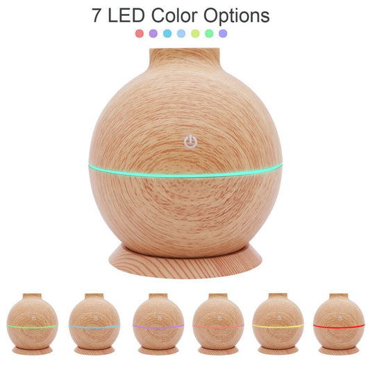 Humidificador Silencioso de Escritorio con Diseño Veta de Madera - Image 7
