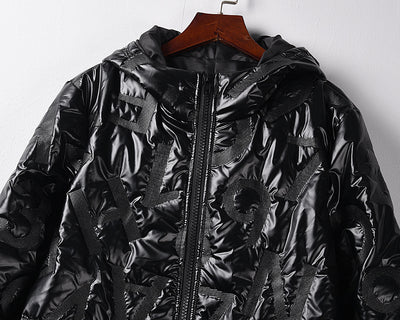 Abrigo Acolchado de Algodón Cálido y Moderno para Invierno - Image 8