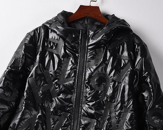 Abrigo Acolchado de Algodón Cálido y Moderno para Invierno - Image 8