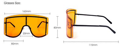 Gafas de Sol Cuadradas Polarizadas para Mujer - Image 10