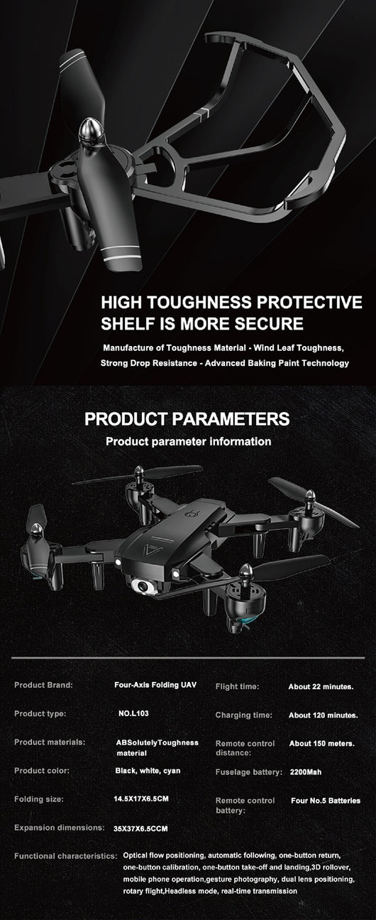 Dron Plegable L103 - Image 18
