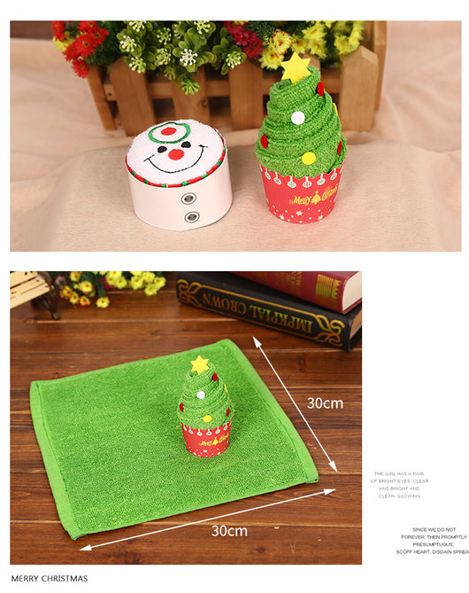 Set de Toallas Navideñas Premium en Caja de Regalo - Image 11