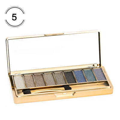 Paleta de Sombras 9 Colores Mate y Brillante - Maquillaje Nude Profesional - Image 15