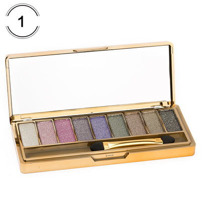 Paleta de Sombras 9 Colores Mate y Brillante - Maquillaje Nude Profesional - Image 11