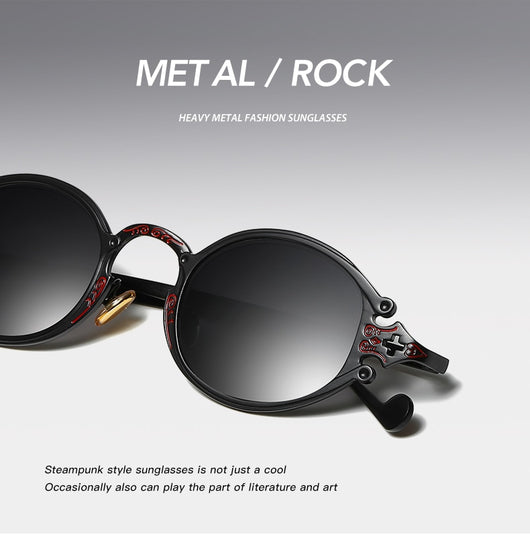 Gafas de Sol Steampunk Hip Hop Retro - Image 12