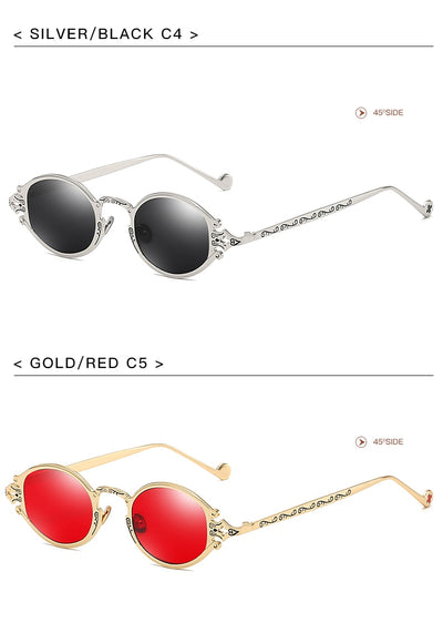 Gafas de Sol Steampunk Hip Hop Retro - Image 10
