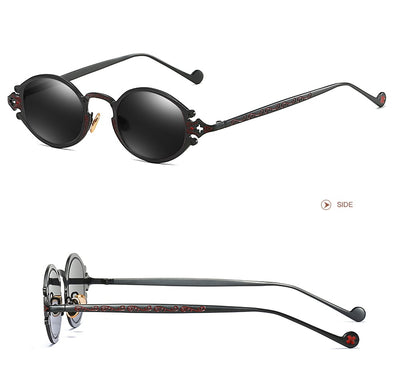 Gafas de Sol Steampunk Hip Hop Retro - Image 8