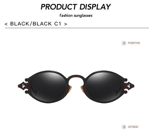 Gafas de Sol Steampunk Hip Hop Retro - Image 7