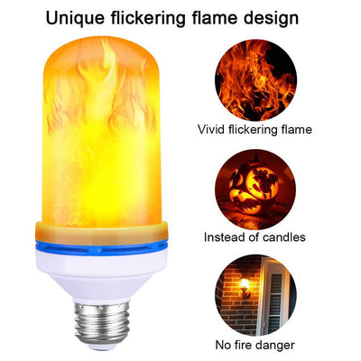 Bombilla LED Efecto Llama para Ambiente Navideño - Image 10