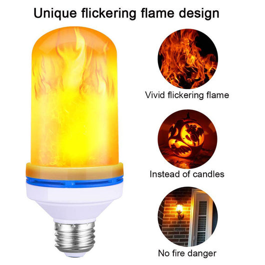 Bombilla LED Efecto Llama para Ambiente Navideño - Image 10