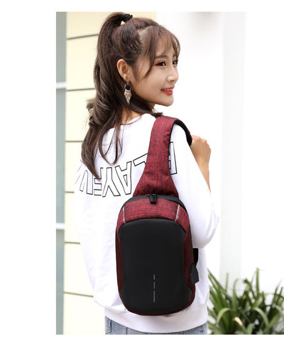 Bolsa de Pecho Impermeable Multiusos Oxford - Image 8