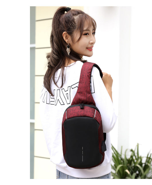 Bolsa de Pecho Impermeable Multiusos Oxford - Image 8