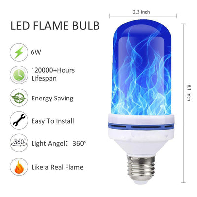 Bombilla LED Efecto Llama para Ambiente Navideño - Image 8
