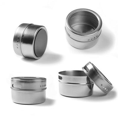 Frasco de Especias de Acero Inoxidable con Visor Transparente - Image 29