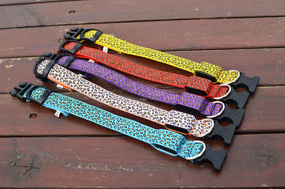 Collar LED Ajustable para Perros con Diseño Leopardo - Seguridad Nocturna - Image 22